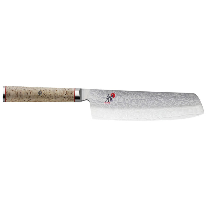Miyabi Birchwood SG2 5000MCD Stainless Steel Nakiri Knife, 6.5-Inches - LaCuisineStore
