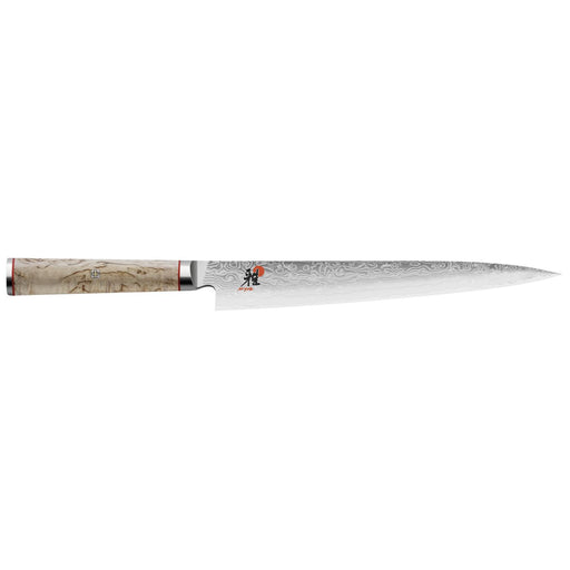 Miyabi Birchwood SG2 5000MCD Stainless Steel Sujihiki Slicing Knife, 9-Inches - LaCuisineStore