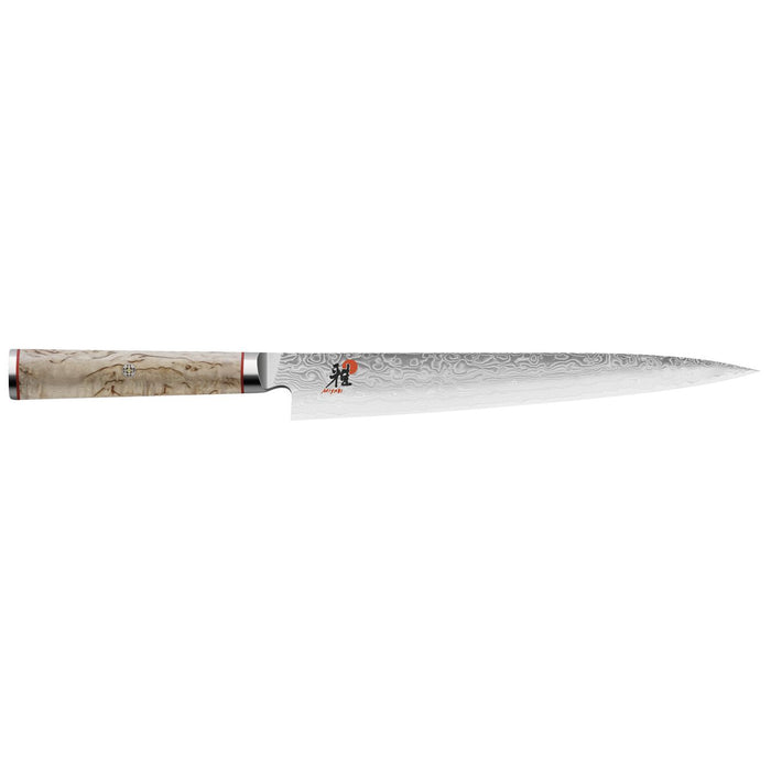 Miyabi Birchwood SG2 5000MCD Stainless Steel Sujihiki Slicing Knife, 9-Inches - LaCuisineStore