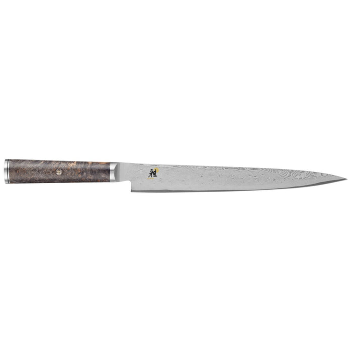 Miyabi Black 5000MCD67 Stainless Steel Sujihiki Slicing Knife, 9.5-Inches - LaCuisineStore