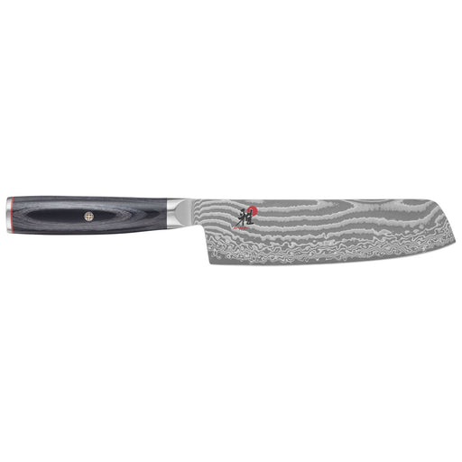Miyabi Kaizen II 5000FCD Damascus Steel Nakiri Knife, 6.5-Inches - LaCuisineStore