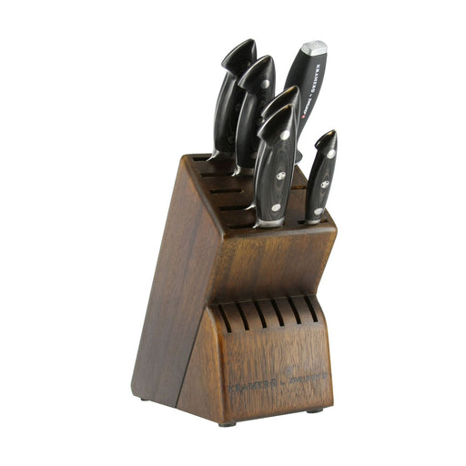 Zwilling Kramer Euroline Damascus Collection Knife Block Set, 7-Piece - LaCuisineStore