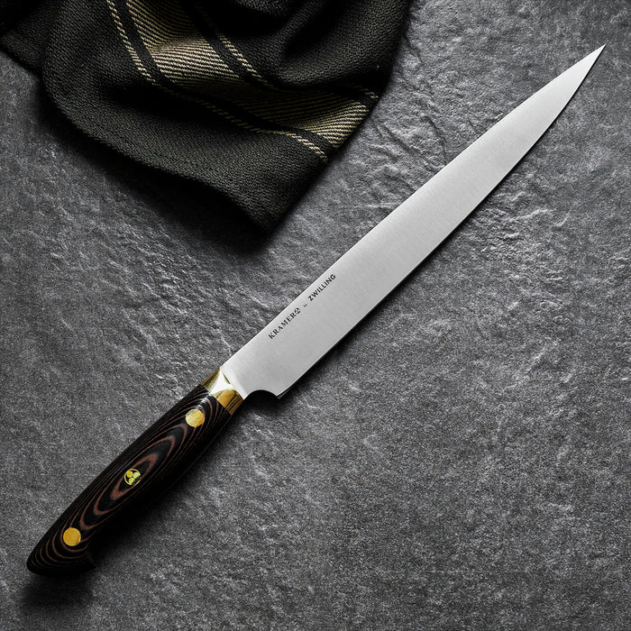 Zwilling Bob Kramer Carbon Steel 2.0 Slicing Knife, 9-Inches
