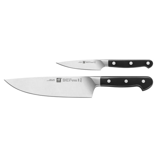 Zwilling Pro Stainless Steel Chef's Knife Set, 2-Piece - LaCuisineStore