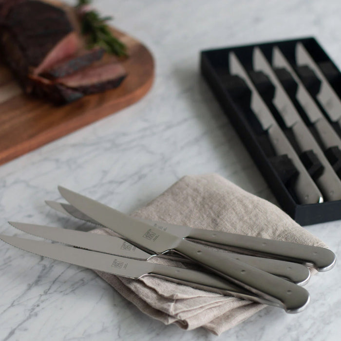 Zwilling Porterhouse Stainless Steel 8-Piece Steak Knife Set