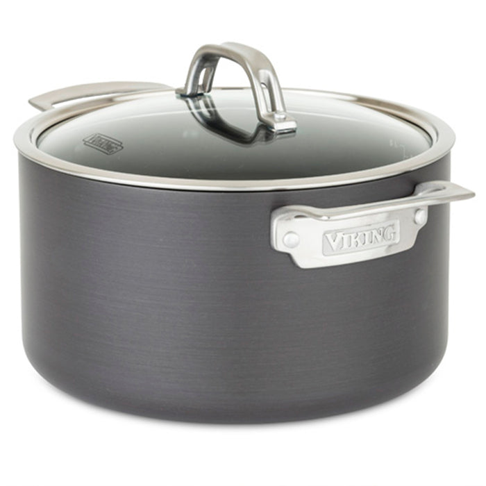 Viking Hard Anodized Nonstick Dutch Oven with Lid, 6-Quart