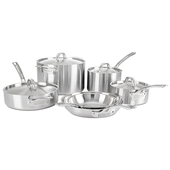 Viking Professional 5-Ply Stainless Steel 10-Piece Cookware Set