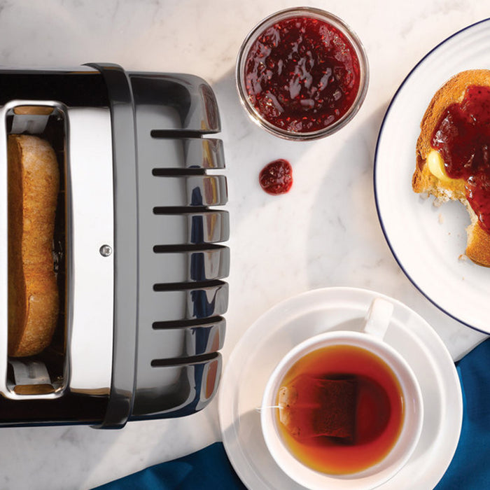 Dualit NewGen Classic 4-Slice Metallic Charcoal Toaster