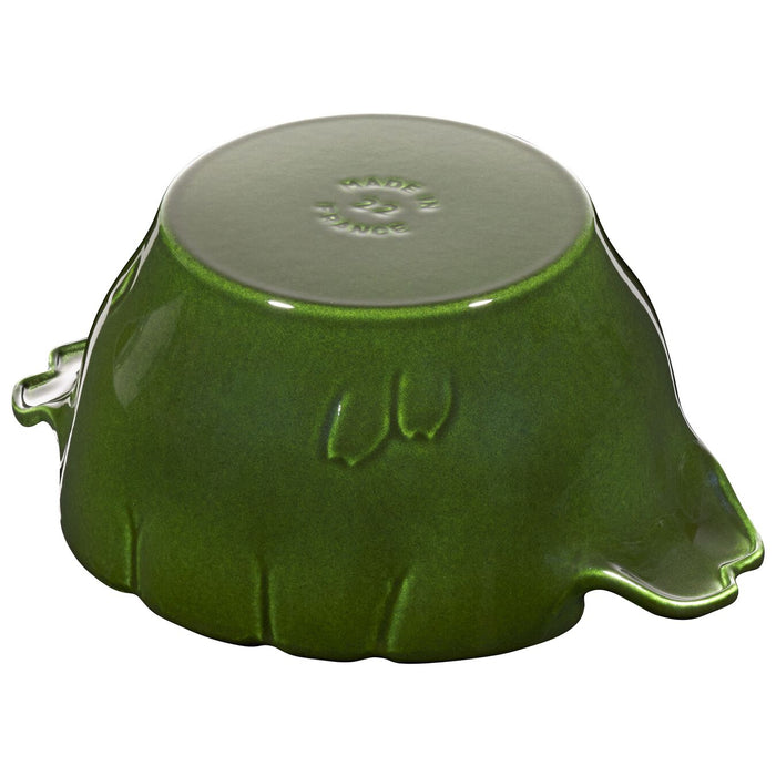 Staub Cast Iron Artichoke Cocotte Basil, 3-Quart - LaCuisineStore