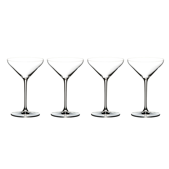 Riedel Extreme 4-Piece Martini Glass Cocktail Set, 8.8 Oz