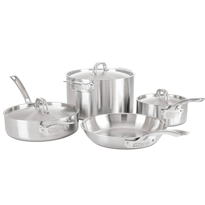 Viking Professional 5-Ply Stainless Steel 7-Piece Cookware Set