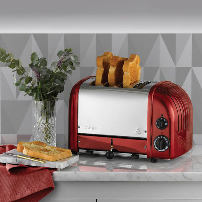 Dualit NewGen Classic 4-Slice Apple Candy Red Toaster