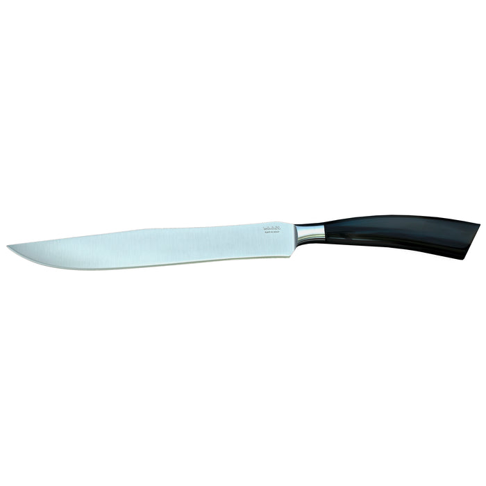 Coltelleria Saladini Stainless Steel Carving Knife with Ox Horn Handle, 9-Inch