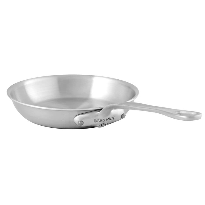 Mauviel M'Urban 3 Stainless Steel Round Frying Pan, 10.2-Inches