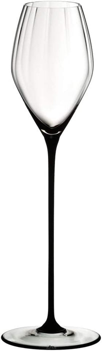 Riedel High Performance Black Crystal Champagne Glass, 13.2 Oz