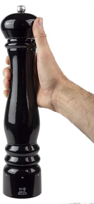 Peugeot Paris U'Select Electrique Salt and Pepper Mill Black Lacquered, 13-Inches
