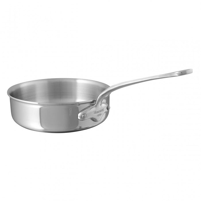 Mauviel M'Cook Stainless Steel Saute Pan, 0.7-Quart