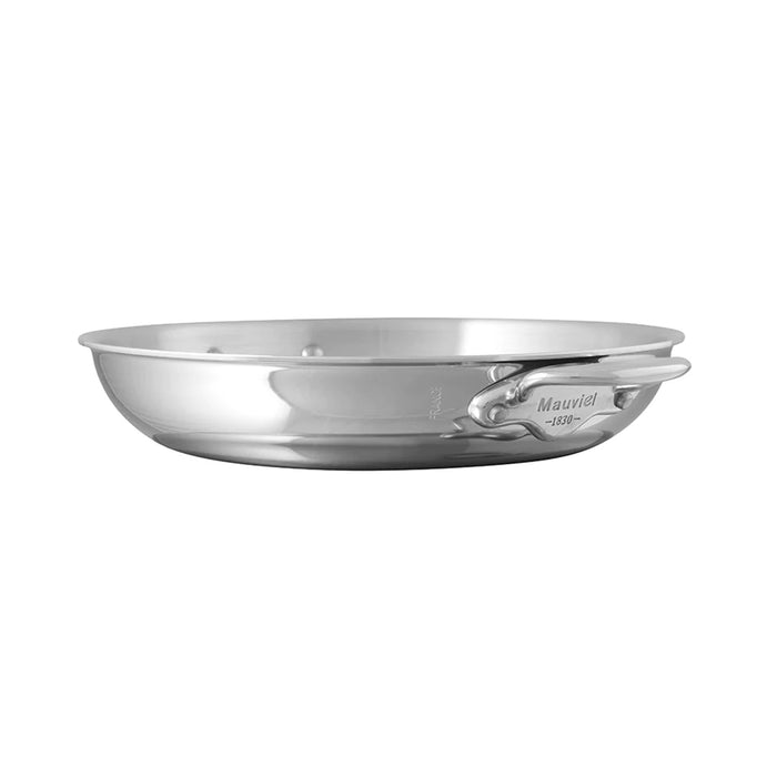 Mauviel M'Cook Stainless Steel Frying Pan With Handles, 7.9-Inches
