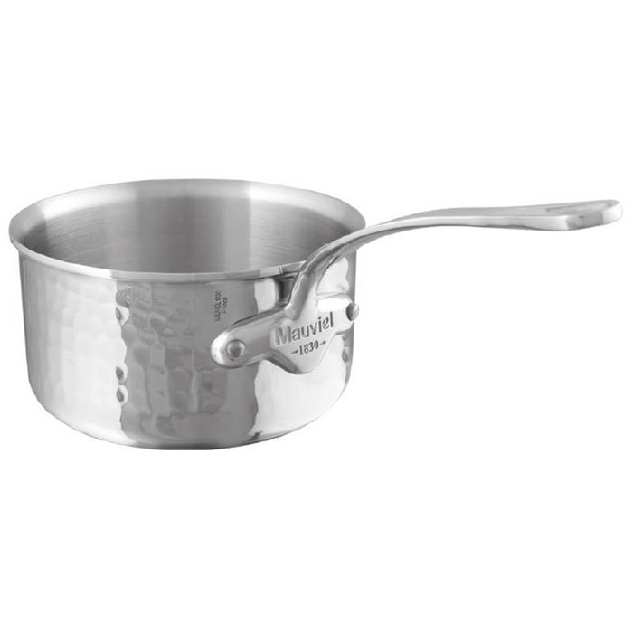 Mauviel M'Elite Sauce Pan with Stainless Steel Handle, 2.7-Quart