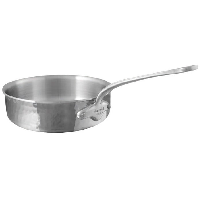 Mauviel M'Elite Saute Pan with Stainless Steel Handle, 3.1-Quart