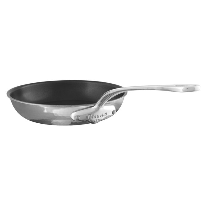 Mauviel M'Elite Non-stick Fry Pan with Stainless Steel Handle, 9.5-Inches