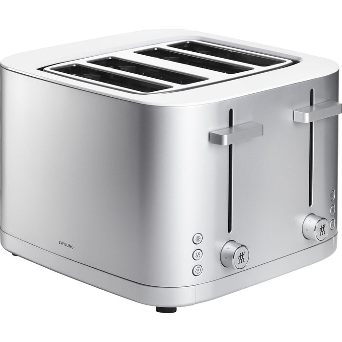 Zwilling Enfinigy Silver 4-Slot Toaster