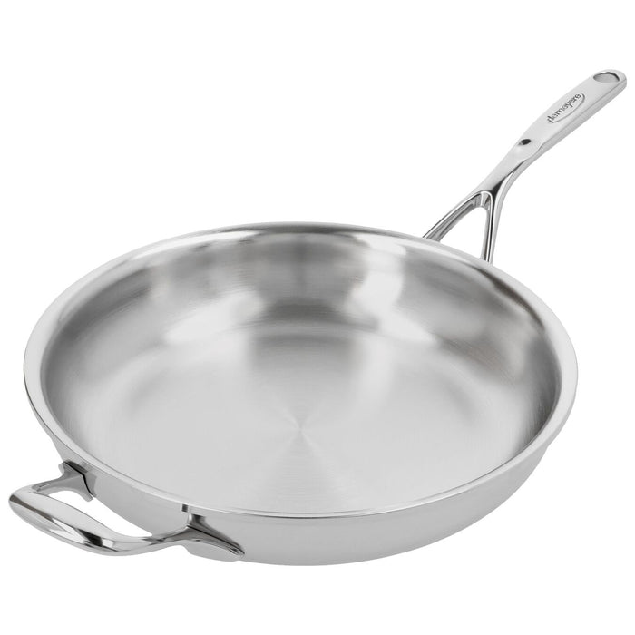 Demeyere Atlantis Stainless Steel Fry Pan with Helper Handle, 11-Inches