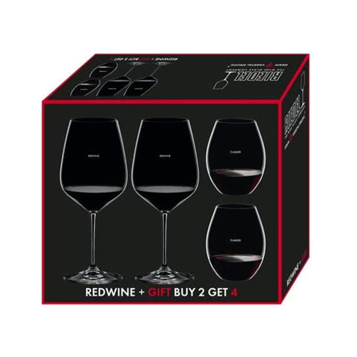 Riedel 4-Piece Red Wine Gift Set