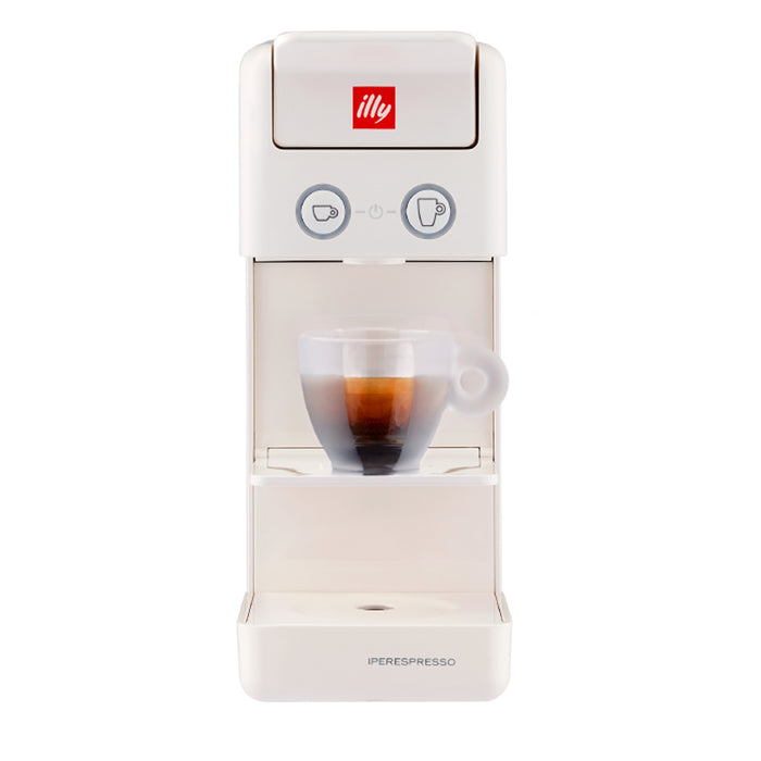 illy Y3.3 White Espresso and Coffee Machine
