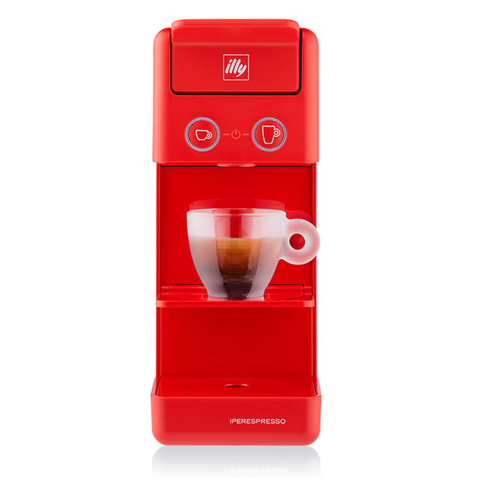 illy Y3.3 Red Espresso and Coffee Machine