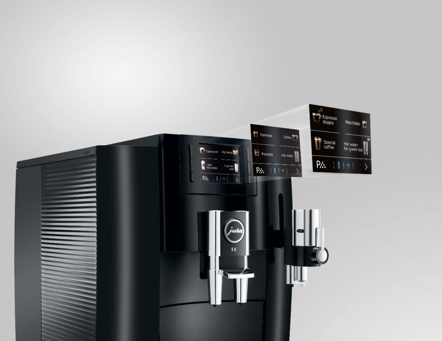 Jura E8 Automatic Coffee Machine, Black - LaCuisineStore