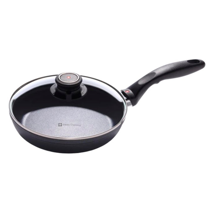 Swiss Diamond HD Classic Nonstick Fry Pan with Lid, 8-Inches