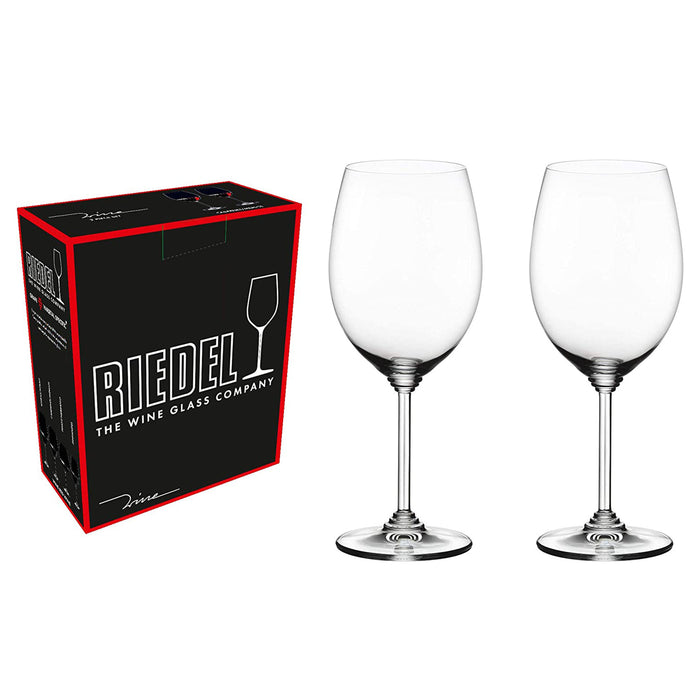 Riedel 2-Piece Wine Carbenet/Merlot Glass, 21.5 Oz