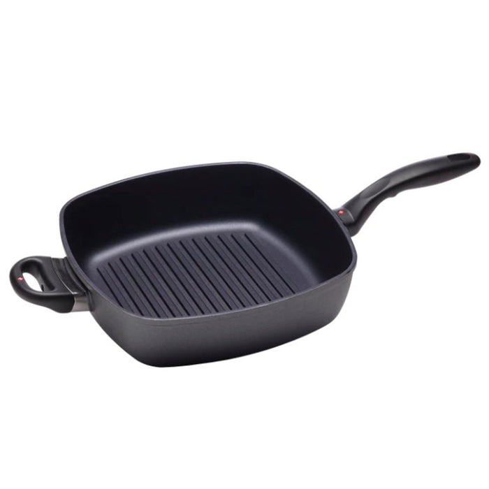 Swiss Diamond HD Induction Nonstick Deep Square Grill Pan, 11 x 11-Inches