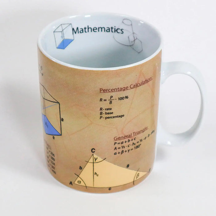 Waechtersbach 2-Piece Porcelain Science Mug Set, 15.6 Oz