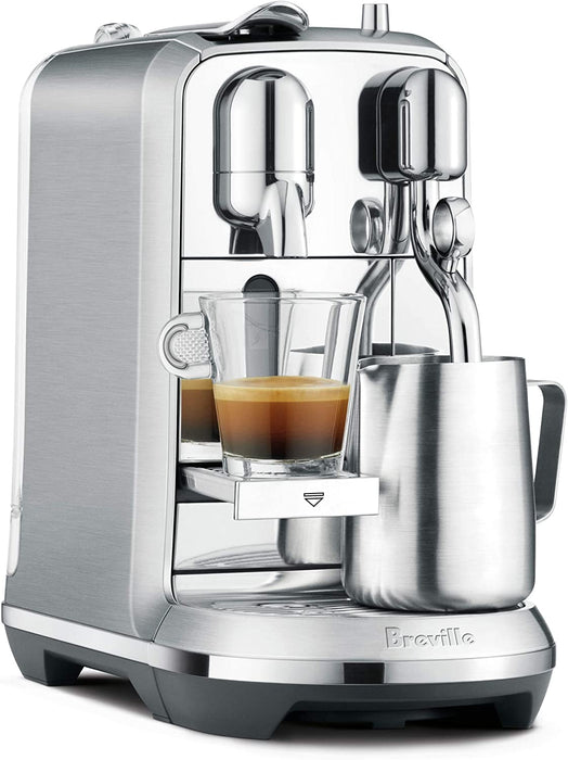 Breville Brushed Stainless Steel Nespresso Creatista Plus Espresso Machine