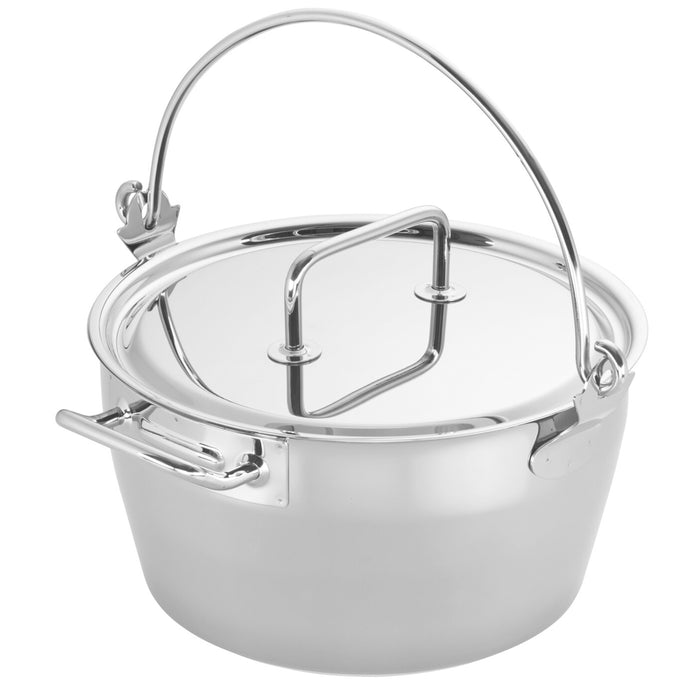 Demeyere Resto Stainless Steel Stew Pot, 10.6-Quart