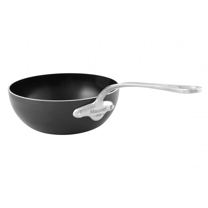 Mauviel M'Stone3 Aluminum Curved Splayed Saute pan With Stainless Steel Handle, 2-Quart