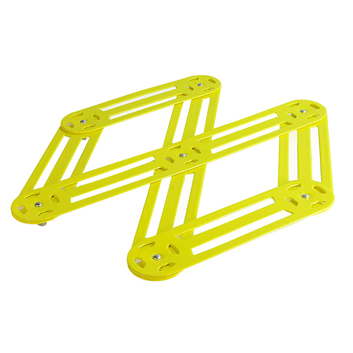 Roger Orfevre Expandable Yellow Trivet 6 Branches Table