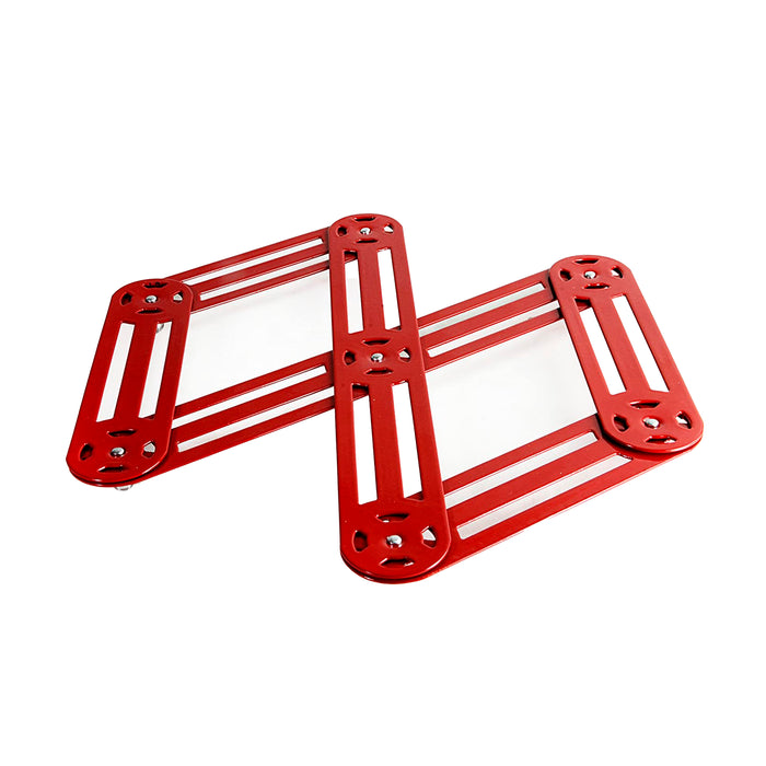 Roger Orfevre Expandable Red Trivet 6 Branches Table
