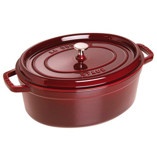 Staub Cast Iron Oval Cocotte, 7-Quart - LaCuisineStore