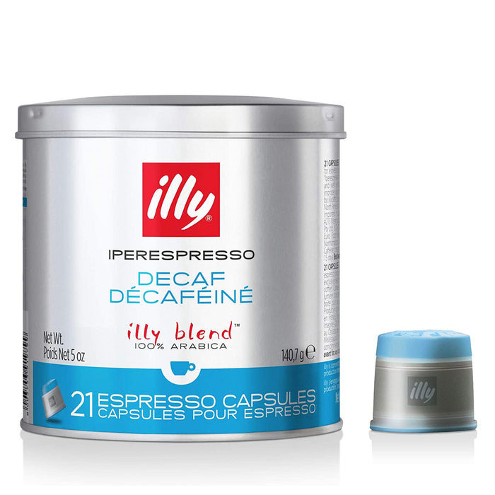 illy iperEspresso Decaf Coffee Capsules, Set of 2