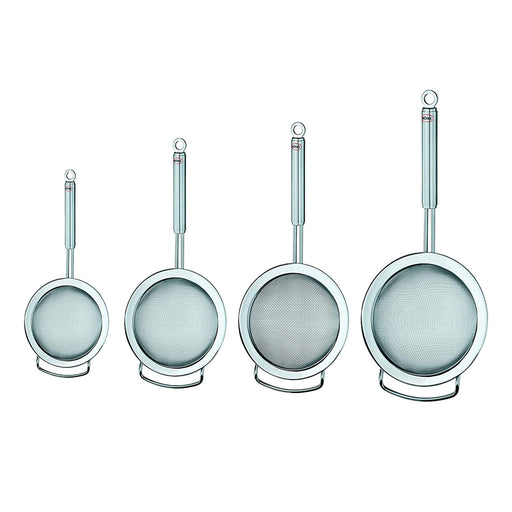 Rosle Stainless Steel Kitchen Round 4-Piece Strainer Set