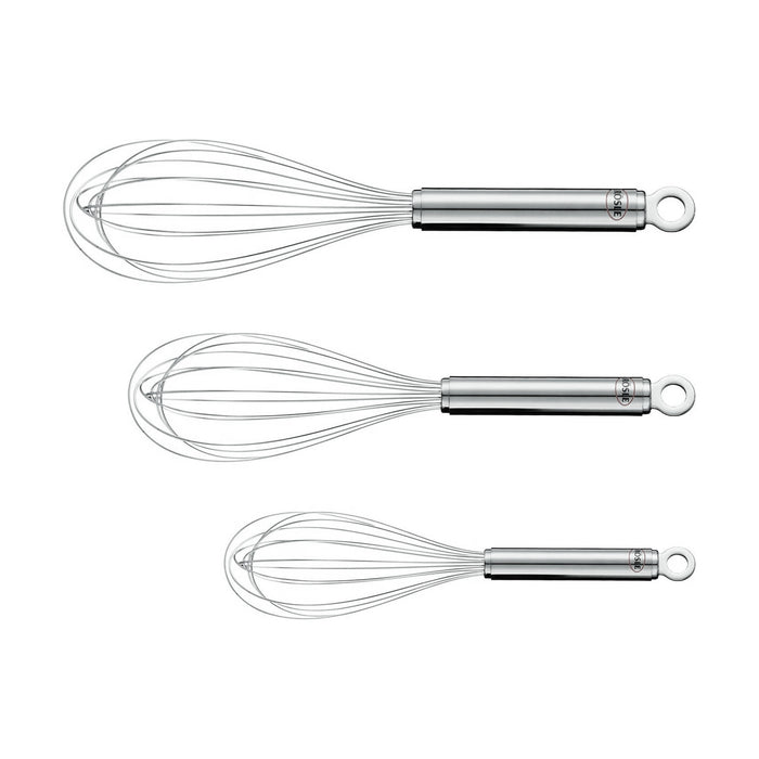 Rosle Stainless Steel 3-Piece Whisk Set