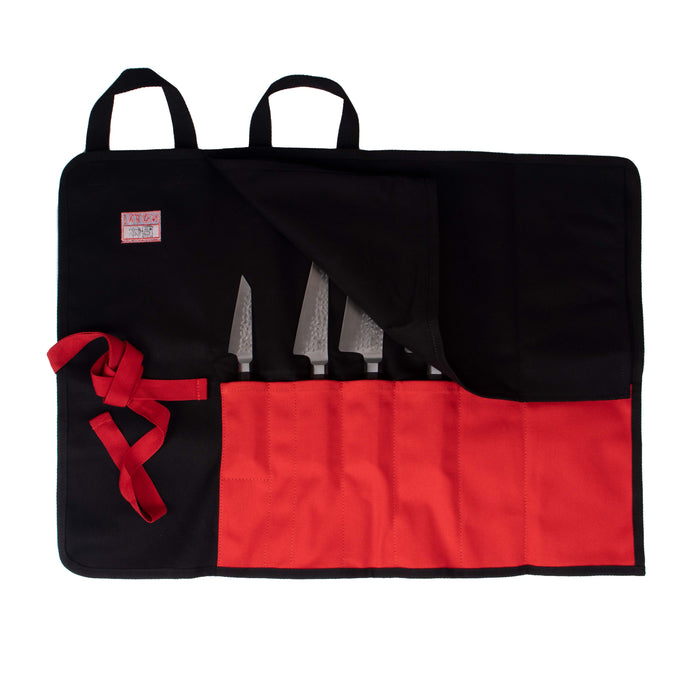 Kotai Cotton Knife Roll-Up Bag, 8 x 6-Inch
