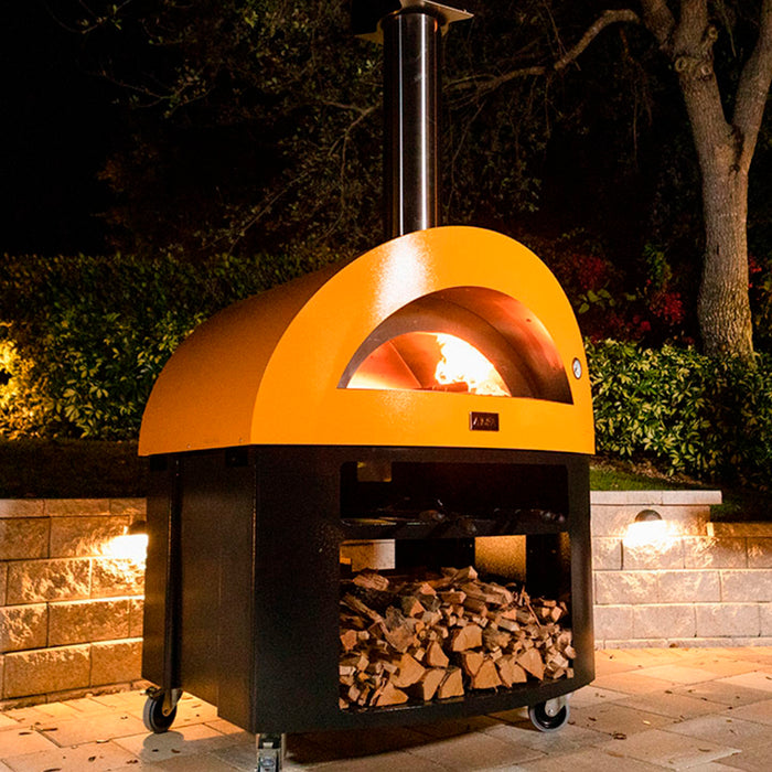 Alfa Forni Allegro Fire Yellow Wood-Powered Pizza Oven