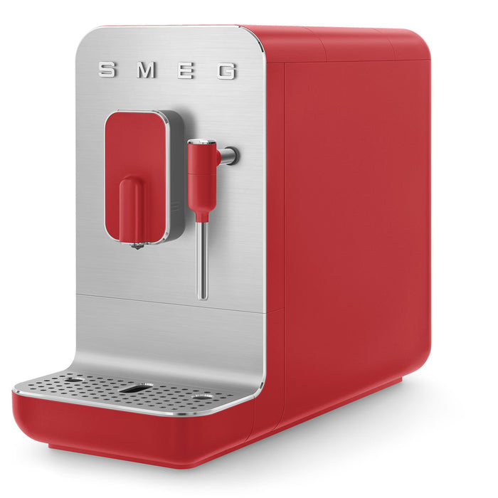 Smeg Fully Automatic Red Coffee Machine with Steamer