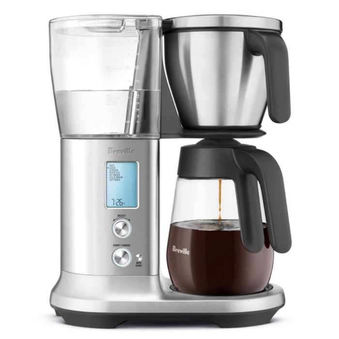 Breville Precision Brewer Glass Coffee Maker, Brushed Stainless Steel