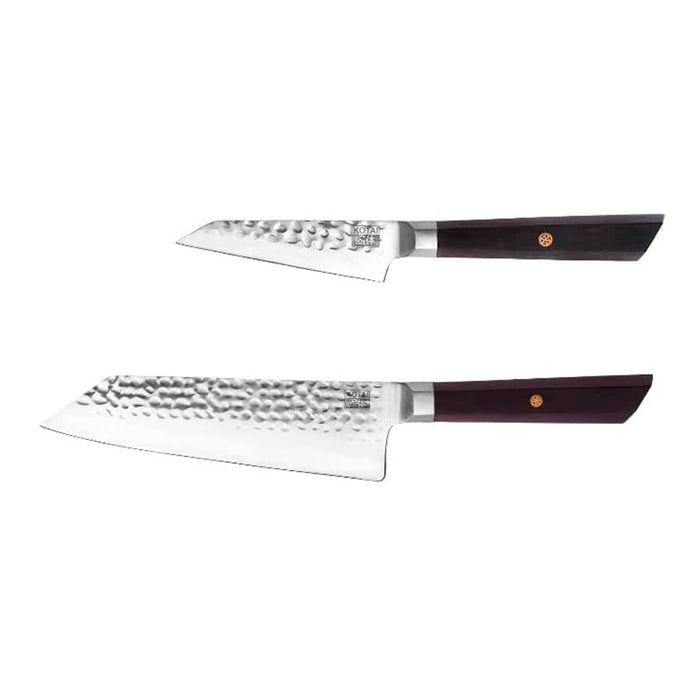 Kotai High Carbon Stainless Steel Bunka 3-Piece Knife Set Deluxe