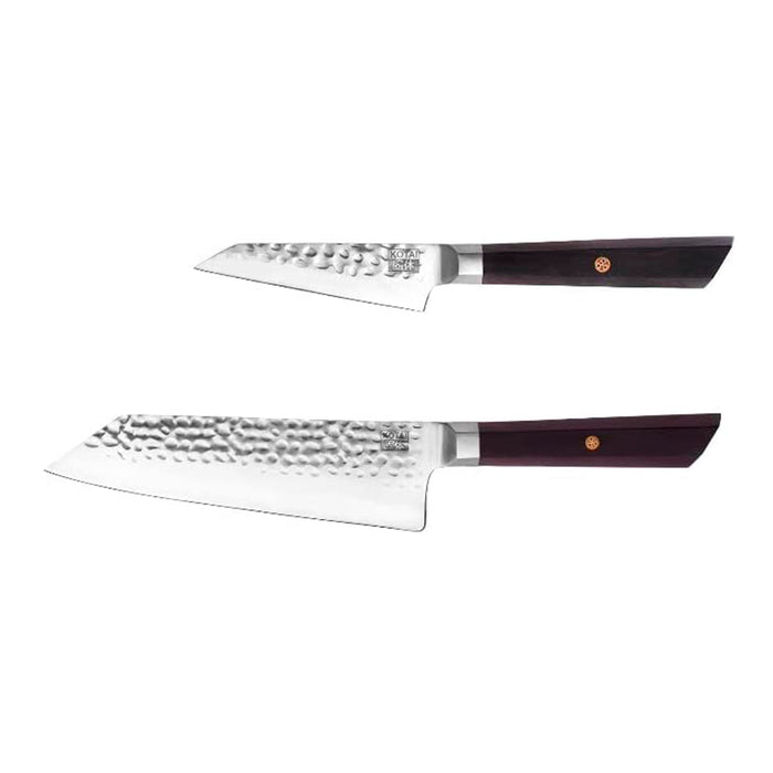 Kotai High Carbon Stainless Steel Bunka 3-Piece Knife Set Deluxe